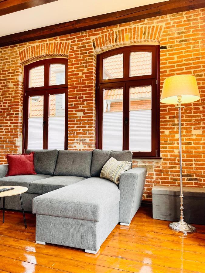 Charmante Ferienwohnung Mit Terrasse Im Herzen Von ノルデン エクステリア 写真